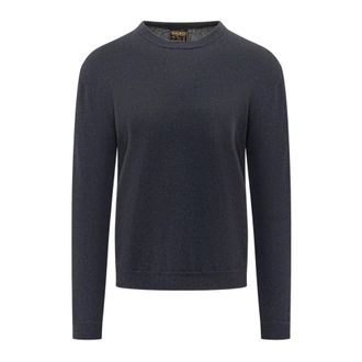 Woolrich Jersey de cuello redondo Gg 12 - Knitwear - Hombre - Azul - XL