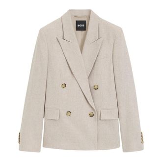 HUGO BOSS Blazer cruzado - Jackets - Mujer - Blanco - 2XS