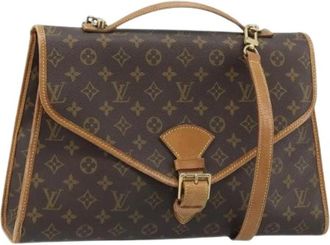 Louis Vuitton Pre-owned Handtas - Dames - Vintage Handtas - Bruin - ONE Size - Leer - Vintage