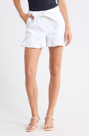 Cinq &agrave; Sept White Penny Shorts at Nordstrom Rack, Size 14
