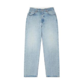 Maison Margiela Straight-leg jeans - Heren - Jeans - Blauw - Maat: W32 Katoen