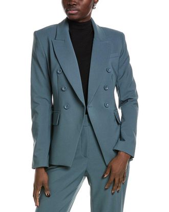 Toccin Kylie Double-Breasted Blazer