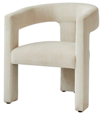 Nordlys Sill&oacute;n escandinavo 1 plaza en terciopelo beige