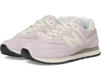 New Balance 574 WL574CPP Sneaker Womens B Pink Suede Lifestyle Shoes RHS8247