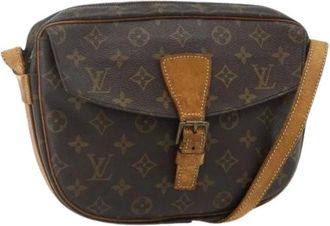 Louis Vuitton Pre-owned Cross Body Bags, female, Brown, Size: ONE SIZE Pre-owned Jeune Fille GM Shoulder Bag