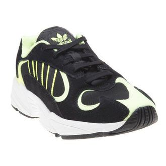 adidas Mens Yung 1 Trainers - Black Nubuck - Size UK 9