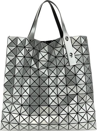 Bao Bao Issey Miyake geometric-pattern tote bag - women - Polyester - One Size - Silver