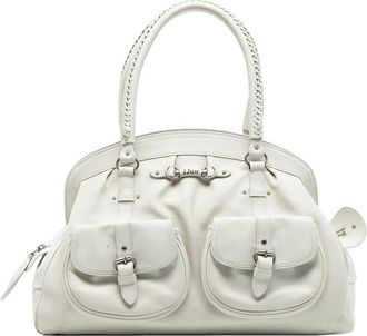 Dior Pre-owned Dior Large Calfskin My Dior Frame Handbag 05-MA-0027