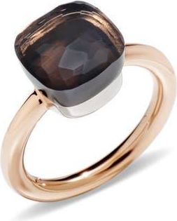 POMELLATO Nudo Classic Smoky Quartz Ring in Gold at Nordstrom, Size 6