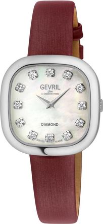 Gevril Group Infinita Diamond Mother of Pearl Dial Ladies Watch 17041.7