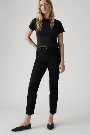 Levi's Jeans 501 accorciati - Donna - 23X26 - Nero / Black Sprout