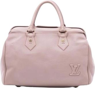 Louis Vuitton Pre-owned Handbags, female, Pink, Size: ONE SIZE Pre-owned Leather Handbag