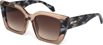 Just Cavalli SJC099V 06ME Womens Sunglasses Brown Size 53