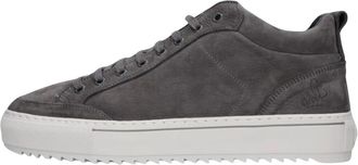 Rehab Schoenen, Heren, Grijs, 40 EU, Leer, Heren Lage Sneakers Craig