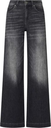 Liu Jo Wide Jeans - Dames - Loose Fit Jeans - Zwart - W25 - Jeans