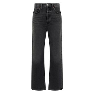 A Gold E Straight Jeans, female, Black, Size: W27 Kelly Jean