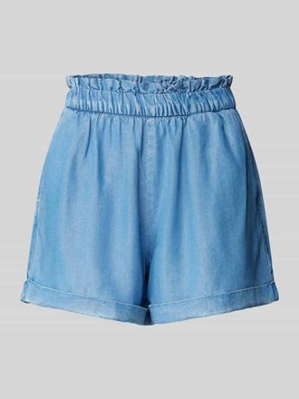 Vero Moda Loose Fit Jeansshorts mit elastischem Bund Modell HARPER in Jeansblau, Größe M