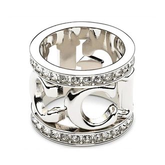 Gucci Nina Shine Carr Ring - Accessories - Mujer - Gris - ONE SIZE