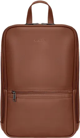 Champs Luggage Onyx Leather Classic Backpack