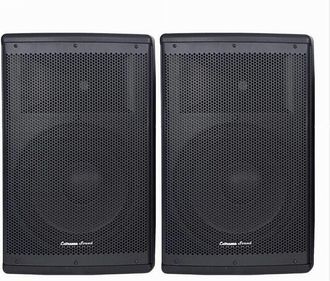 Trade Shop Trade Shop Traesio - MaxTech - Coppia Casse Audio Acustiche 4000w Extreme Sound Woofer 15 Bluetooth Usb Djn-15