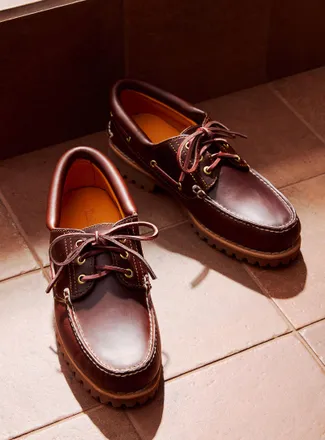 Timberland Mens 3-eye lug boat shoes Available exclusively at Simons in Canada Men