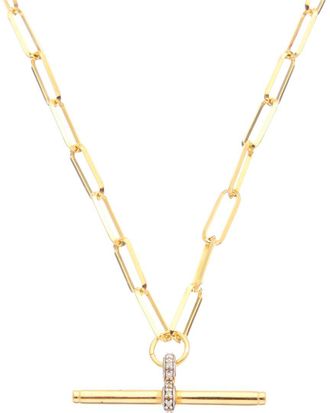 Meshmerise 18K Over Silver 0.06 Ct. Tw. Diamond Necklace