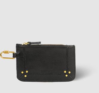 Jerome Dreyfuss Porte-monnaie Popoche XS Ch&egrave;vre Noir