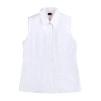 Fay Shirts, female, White, Size: XS Camicia Smanicata