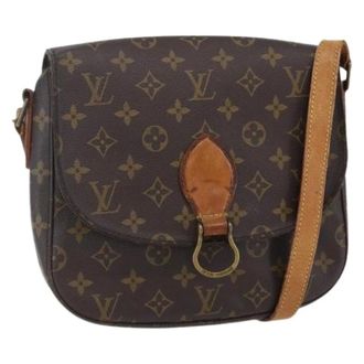 Louis Vuitton Pre-owned Cross Body Bags, female, Brown, Size: ONE SIZE Pre-owned Saint Cloud Shoulder Bag