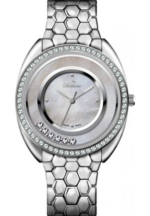 Bellevue Womens F-51 Ladies Watch - Silver - One Size