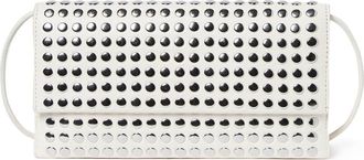Loeffler Randall Charlee Flap Clutch in Ecru/Silver at Nordstrom Rack