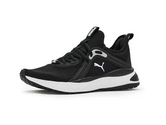 Puma Softride Karma Cross Training Shoes Womens Cross Training Shoes Puma Black/Puma White/Puma Silver : 10.5 B - Medium, Textile