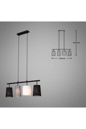 BRILONER LED Deckenleuchte Mit Backlight-Effekt – 15 Watt, 1500 Lumen, 4000 Kelvin, 275x40 Mm, Weiß