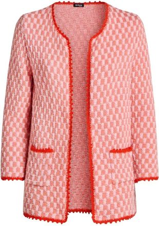 Kiton Compact-weave Katoenen Jas - Dames - Zomerjassen - Roze - S - Katoen - Jassen