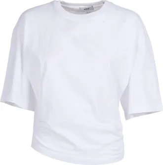 A Gold E Shari Sculptural Ruched T-Shirt