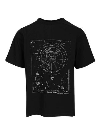 Rick Owens Brad T-Shirt In Black Cotton Jersey