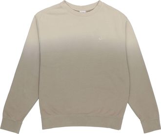 Nike Mens Nike Gradient Loose Round Neck Pullover Long Sleeves Autumn Khaki DQ4628-247