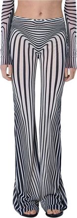 Jean Paul Gaultier Donna, Pantaloni, Grigio, L, new