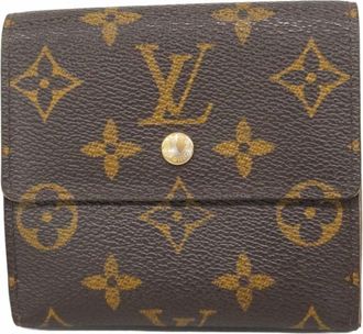 Louis Vuitton Brown Wallet (Tri-Fold) (Pre-Owned)