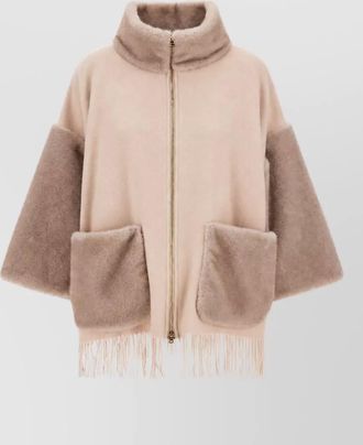 Herno wool cashmere poncho