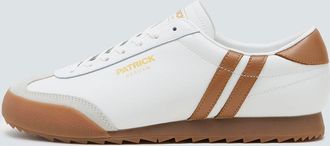 Patrick Mens Bergan Shoe - White - Size UK 12