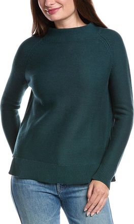 Forté Cashmere Garter Funnel Neck Sweater