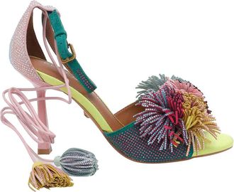 Kurt Geiger Pom Pom Tie Pump Sandals