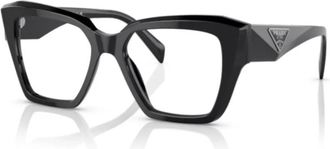 Prada Stijlvolle Vista Zonnebril - Dames - Brillen - Zwart - 51 MM - Accessoires
