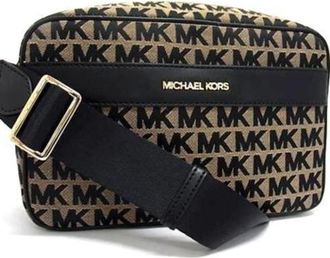 Michael Kors Pre-owned Cross Body Bags, female, Multicolor, Size: ONE SIZE Pre-owned Canvas Shoulder Bag