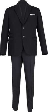 Neil Barrett Pre-owned Mens Suit and Trousers Set in Black Viscose - Size Large