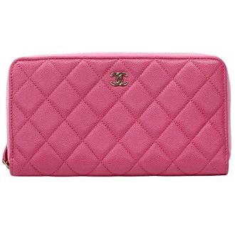 Chanel Pink Grained Calfskin (Pre-Owned)