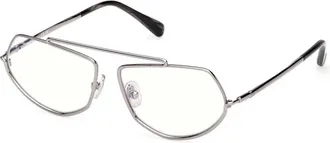 Max Mara Brillen - Dames - Brillen - Grijs - 57 MM - Accessoires