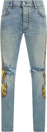 Amiri Slim-fit Jeans - Heren - Slim Fit Jeans - Blauw - W34 - Denim - Jeans