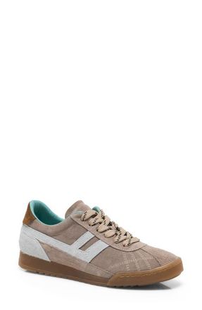 Free People Sierra Sun Sneaker in Bone Suede Combo at Nordstrom, Size 10